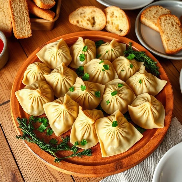 الخينكالي والمائدة الجماعية